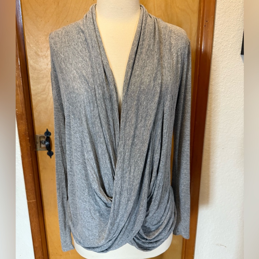 Ginger G Heather Gray Knit Top